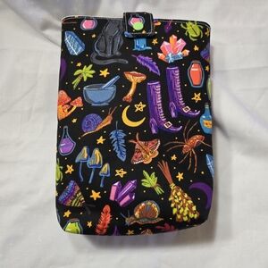 Witchy spooky book sleeve handmade